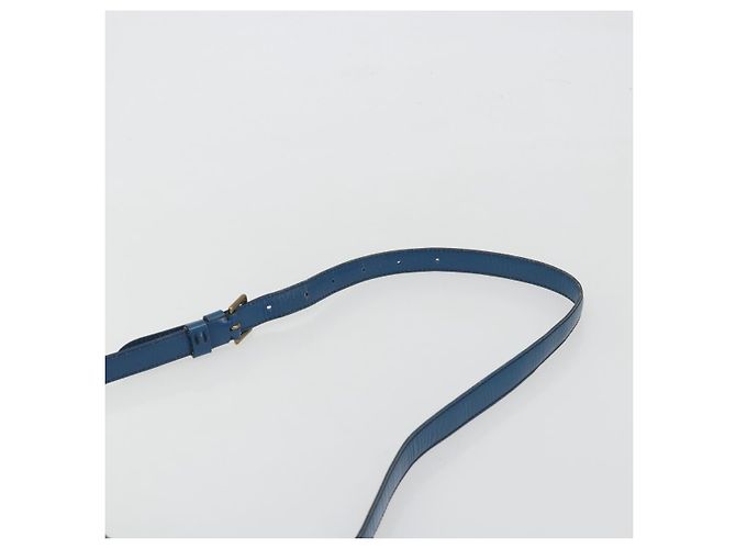 LOUIS VUITTON Epi Saint Cloud GM Shoulder Bag Blue M52195 LV Auth ep15188 - vista 8