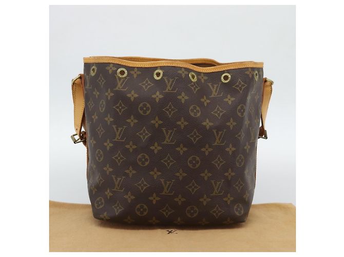 LOUIS VUITTON Borsa a Spalla Monogram Petit Noe M42226 LV Auth 193137 Monogramma - vista 12