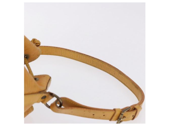 Borsa a Spalla LOUIS VUITTON Epi Petit Noe Giallo M44109 LV Auth 192667 - vista 14