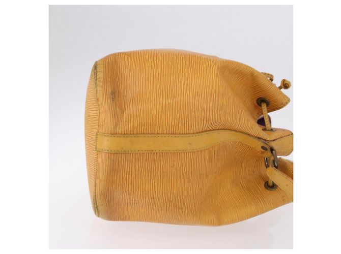 Borsa a Spalla LOUIS VUITTON Epi Petit Noe Giallo M44109 LV Auth 192667 - vista 3