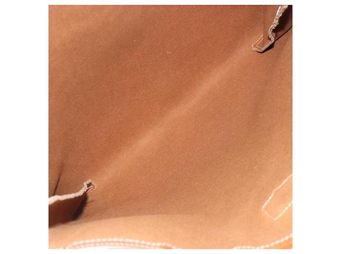 Céline Borsa Tote CELINE Macadam in PVC e Pelle Beige Marrone Autentica ep15154 - vista 11