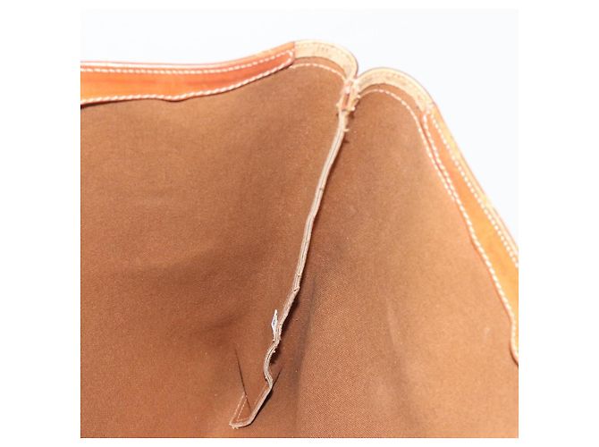 Céline Borsa Tote CELINE Macadam in PVC e Pelle Beige Marrone Autentica ep15154 - vista 19