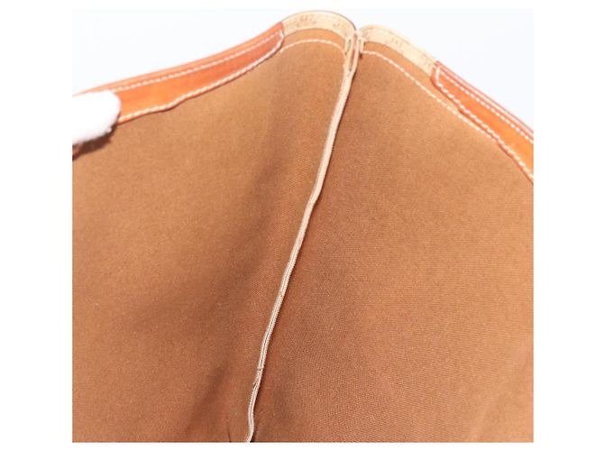 Céline Borsa Tote CELINE Macadam in PVC e Pelle Beige Marrone Autentica ep15154 - vista 20