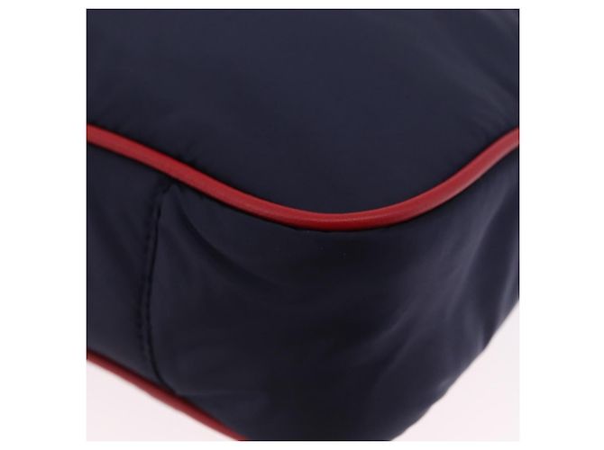 Borsa a tracolla SAINT LAURENT Nylon Navy Gold Tone 733294 Auth ka5349M Blu navy - vista 14