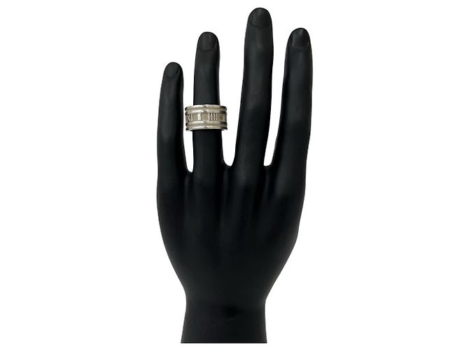 Tiffany & Co Anello largo Tiffany Vintage Atlas Argento - vista 2