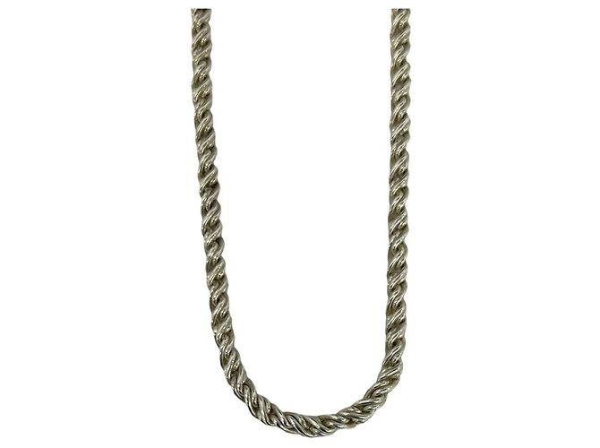 Tiffany & Co Collana Tiffany Vintage Twist Rope Argento - vista 4