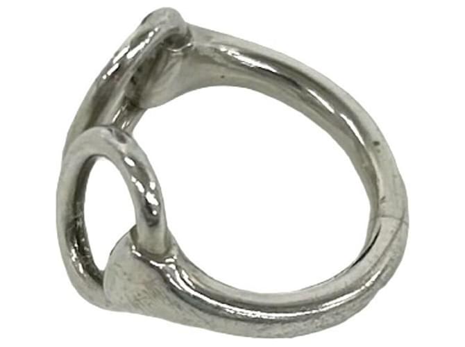 Hermès Hermes Vintage Nausicaä Ring Silber - Ansicht 5