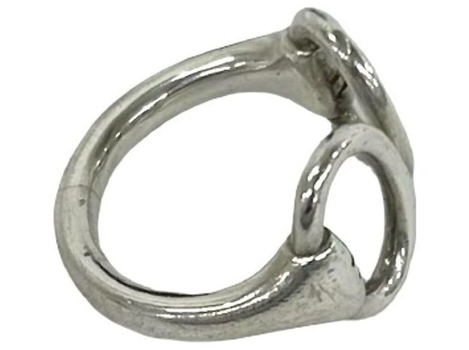Hermès Hermes Vintage Nausicaä Ring Silber - Ansicht 6