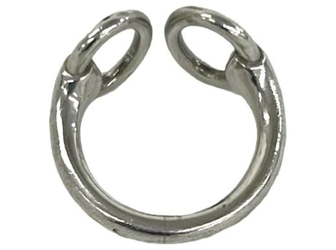 Hermès Hermes Vintage Nausicaä Ring Silber - Ansicht 7