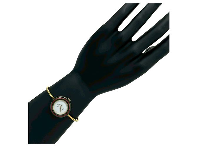 GUCCI Vintage Quarzuhr mit wechselbarem Bezel Sherry Line GP - Ansicht 2