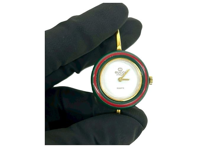GUCCI Vintage Quarzuhr mit wechselbarem Bezel Sherry Line GP - Ansicht 3