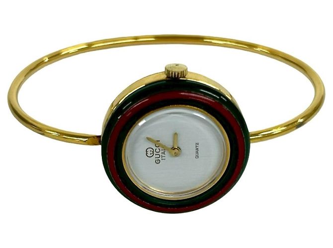 GUCCI Vintage Quarzuhr mit wechselbarem Bezel Sherry Line GP - Ansicht 6