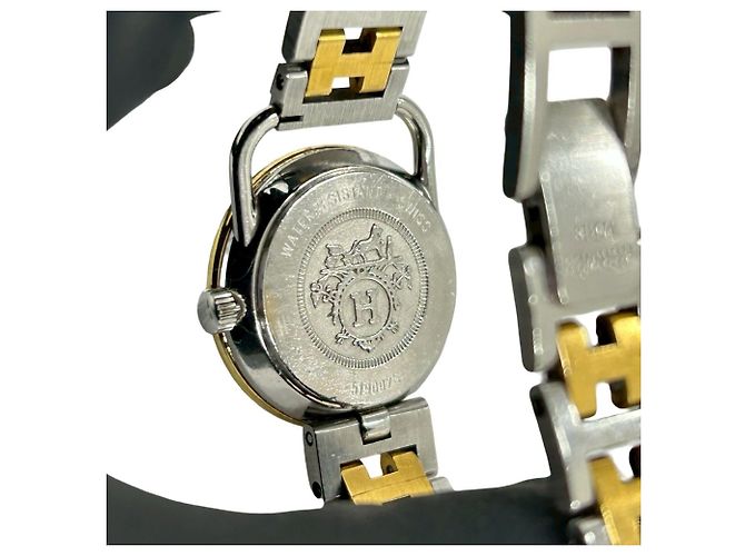 Orologio Hermès Vintage Profile GP Stainless Steel Quartz - vista 6