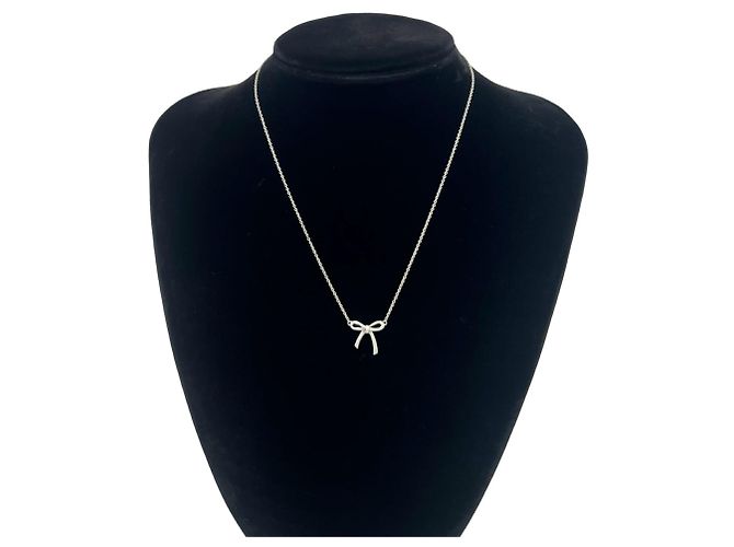 Tiffany & Co Collana Tiffany Vintage Bow Argento - vista 2