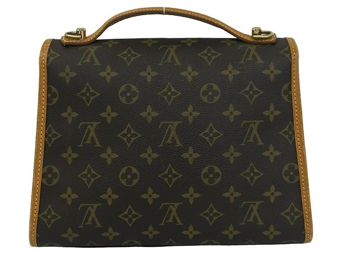 Louis Vuitton Vintage Bel Air Monogram Leather Schultertasche Braun - Ansicht 2