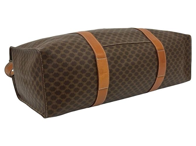 Céline CELINE Vintage Macadam Blazon Ledertasche Braun - Ansicht 7