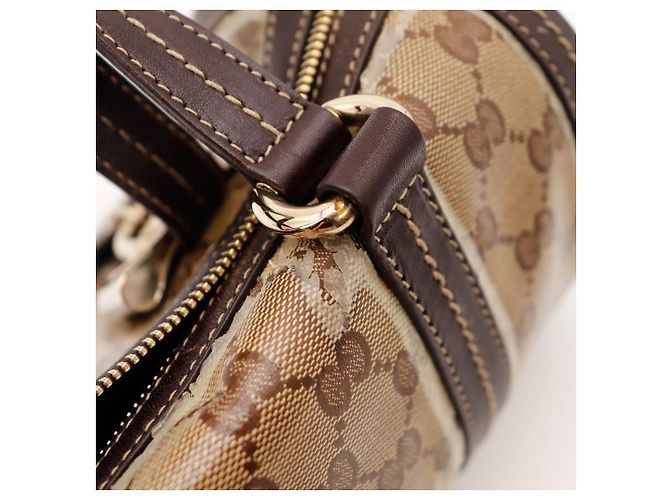 Borsa Boston Monogram Gucci Marrone - vista 10