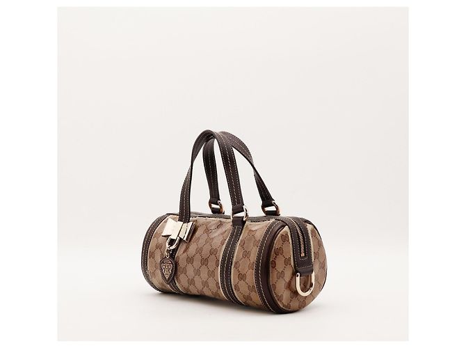 Borsa Boston Monogram Gucci Marrone - vista 2