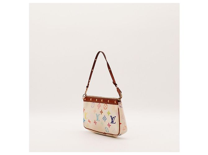 Louis Vuitton Monogram Multicolore Pochette Accessoires Weiß Mehrfarben - Ansicht 2