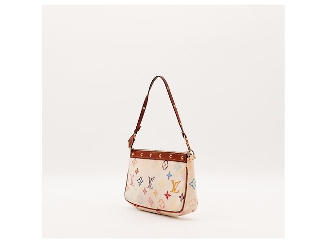 Louis Vuitton Monogram Multicolore Pochette Accessoires Weiß Mehrfarben - Ansicht 4