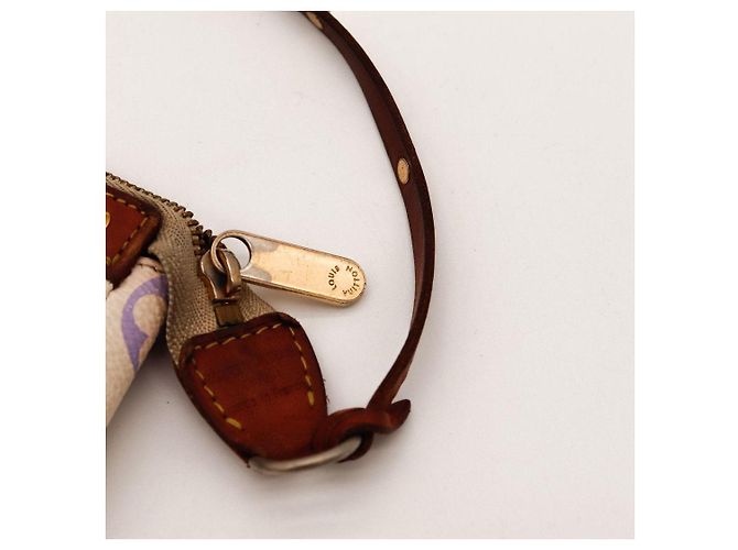 Louis Vuitton Monogram Multicolore Pochette Accessoires Weiß Mehrfarben - Ansicht 9
