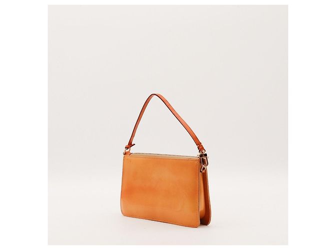 Louis Vuitton Monogram Vernis Pochette Cosmetic Pouch Arancione - vista 2