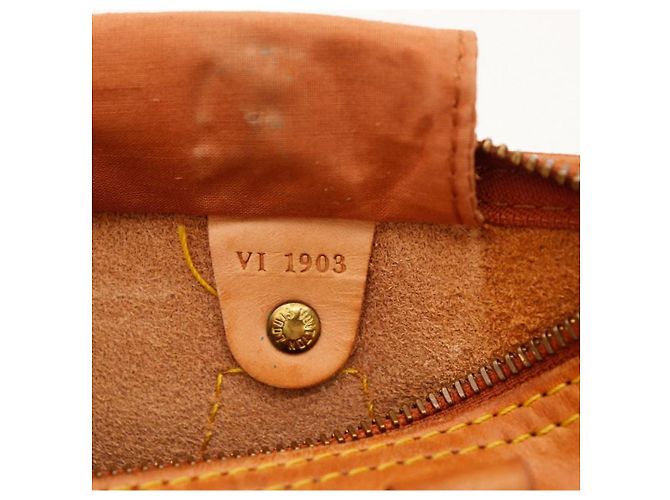 Borsa Louis Vuitton Speedy 30 Monogram Canvas Marrone - vista 8