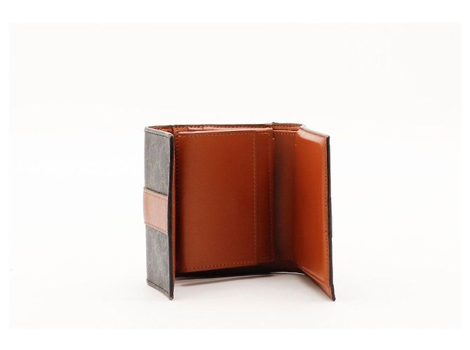 Céline Cartera de lona Triomphe Castaño - vista 6