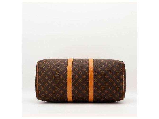 Borsa da viaggio Louis Vuitton Keepall 55 Monogram Canvas Marrone Monogramma - vista 5