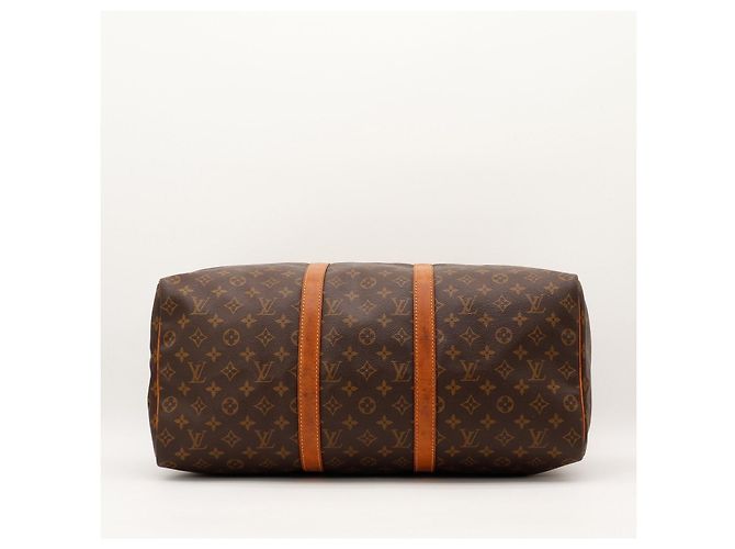 Borsa da viaggio Louis Vuitton Keepall 55 Monogram Canvas Marrone Monogramma - vista 5