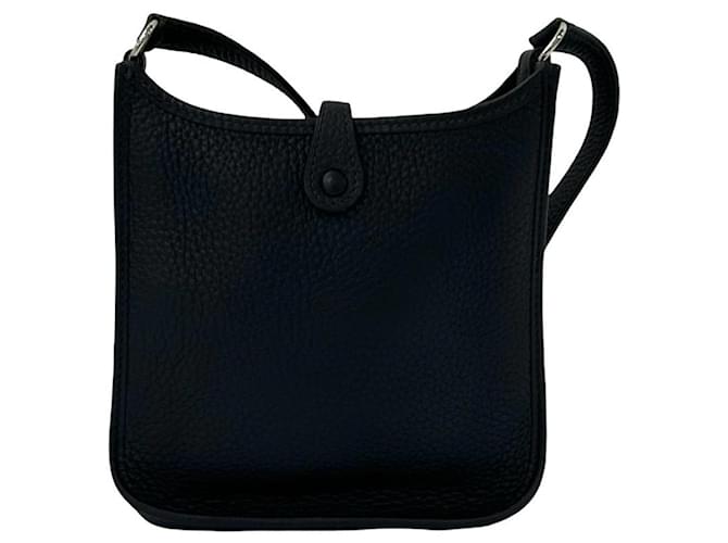 Hermès Borsa a tracolla Hermes Evelyne TPM Mini Blu navy - vista 3