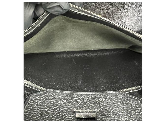 Hermès Borsa HERMES Birkin 35 in pelle Togo Nero - vista 10