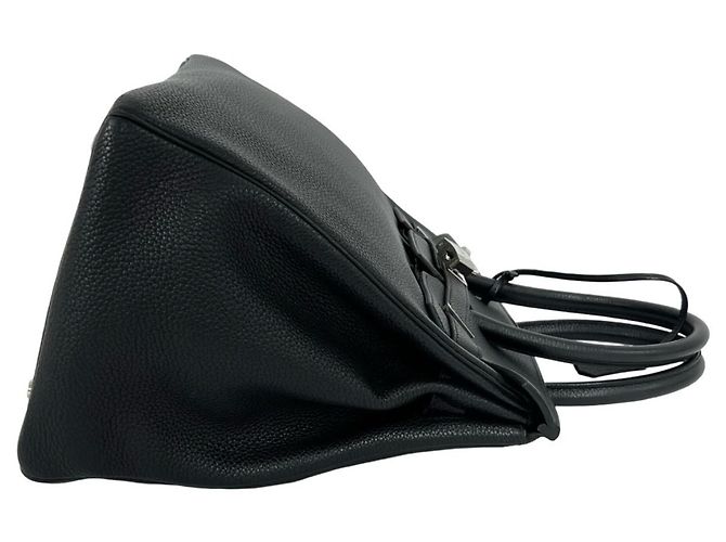 Hermès Borsa HERMES Birkin 35 in pelle Togo Nero - vista 6