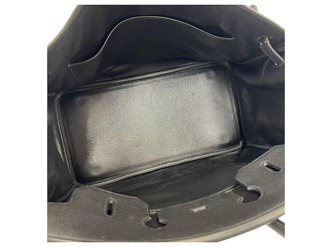 Hermès Borsa HERMES Birkin 35 in pelle Togo Nero - vista 9