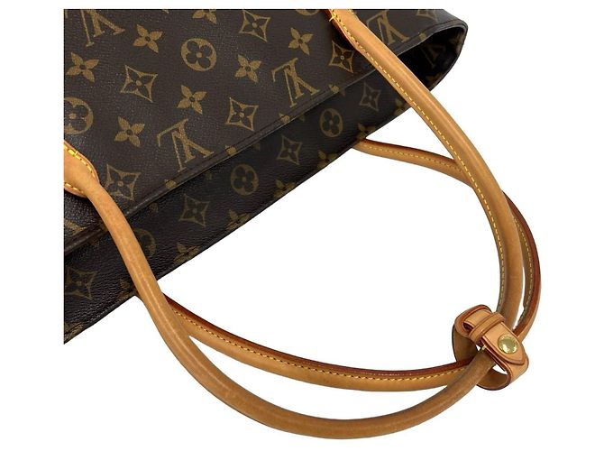 Borsa Tote Louis Vuitton Raspail PM Monogram Leather Marrone - vista 4
