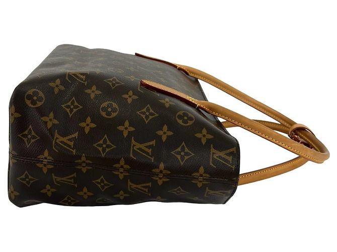 Borsa Tote Louis Vuitton Raspail PM Monogram Leather Marrone - vista 6