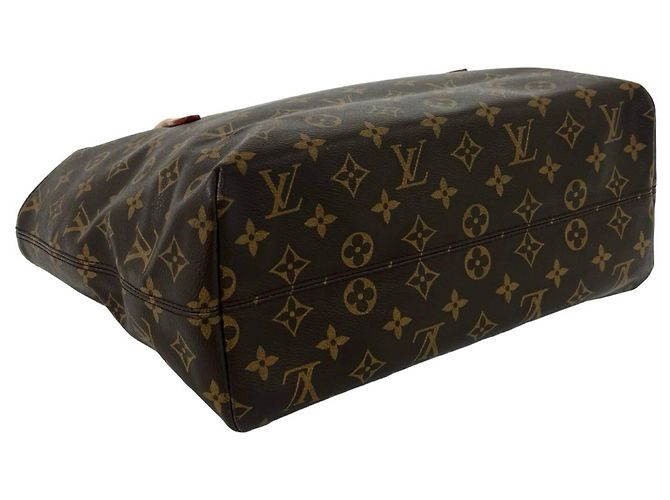 Borsa Tote Louis Vuitton Raspail PM Monogram Leather Marrone - vista 7