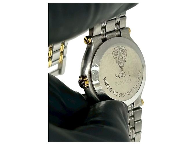 GUCCI 9000L Edelstahl-Quarzarmbanduhr - Ansicht 5