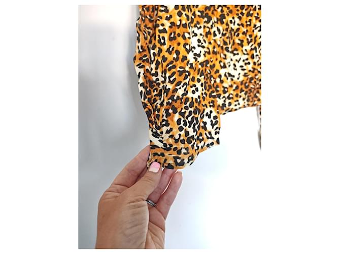 Top leopardato Maje Marrone Nero Bianco Stampa leopardo - vista 5