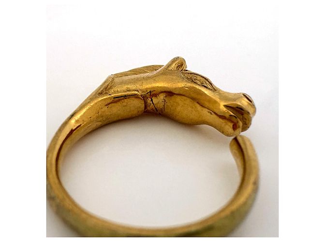 Ring Hermès Hermes HERMES Cheval Anello Cavallo D'oro - vista 4