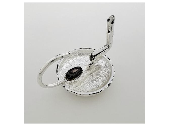 Orecchini a lobo argentati Chanel Argento - vista 3