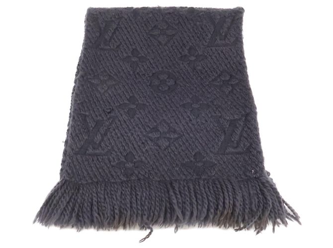 Stola in lana Logomania Louis Vuitton Nero - vista 2