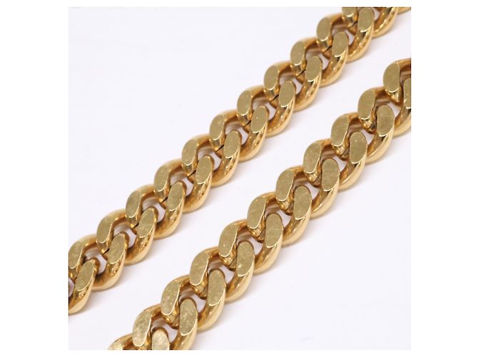 Bracciale a maglia cubana Christian Dior Emblem D'oro - vista 5