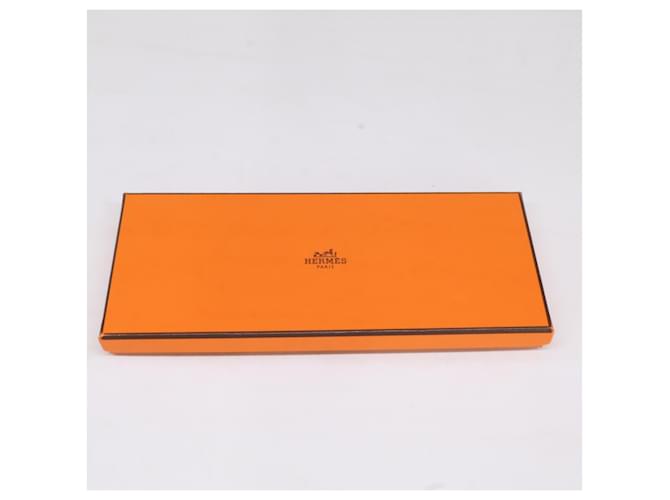 Hermès Sciarpa in seta Hermes Larguez les Amarres Marrone Blu navy - vista 6