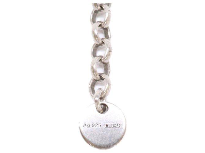 Collana Gucci SV925 Arabesque Interlocking G Argento - vista 8