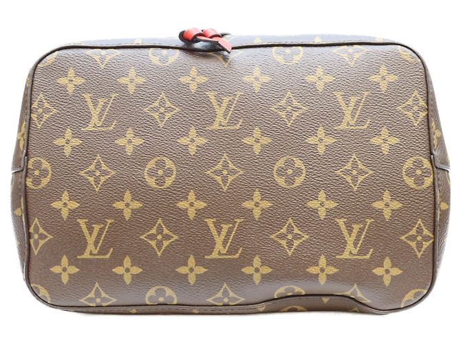 Néonoé Borsa a Spalla Louis Vuitton Monogram Coquelicot Red NeoNoe MM Rosso - vista 5