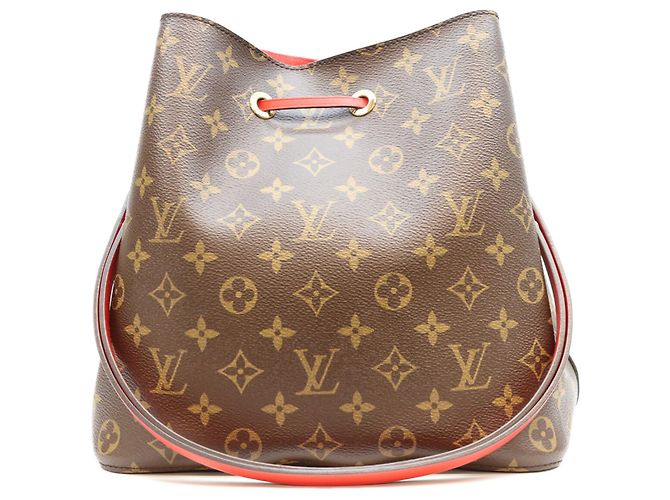 Néonoé Borsa a Spalla Louis Vuitton Coquelicot Red NeoNoe MM Rosso - vista 3