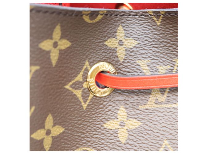 Néonoé Borsa a Spalla Louis Vuitton Coquelicot Red NeoNoe MM Rosso - vista 7