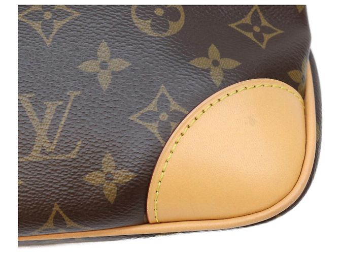 Louis Vuitton Monogram Boulogne PM Schultertasche Braun - Ansicht 10