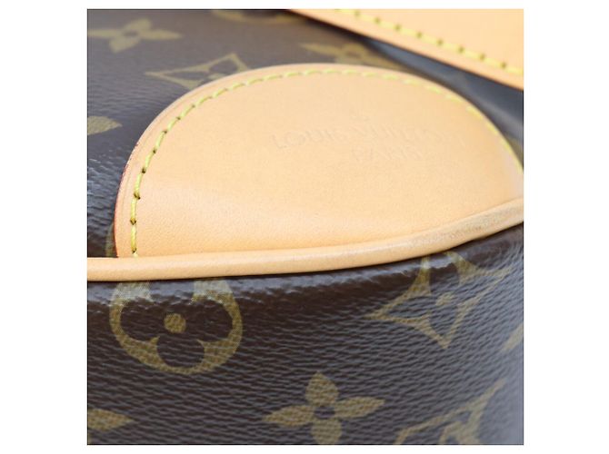 Louis Vuitton Monogram Boulogne PM Schultertasche Braun - Ansicht 11